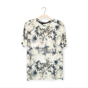 NWT VRST Men's Botanic Mineral Print Essential Short Sleeve Crewneck Tee Size S